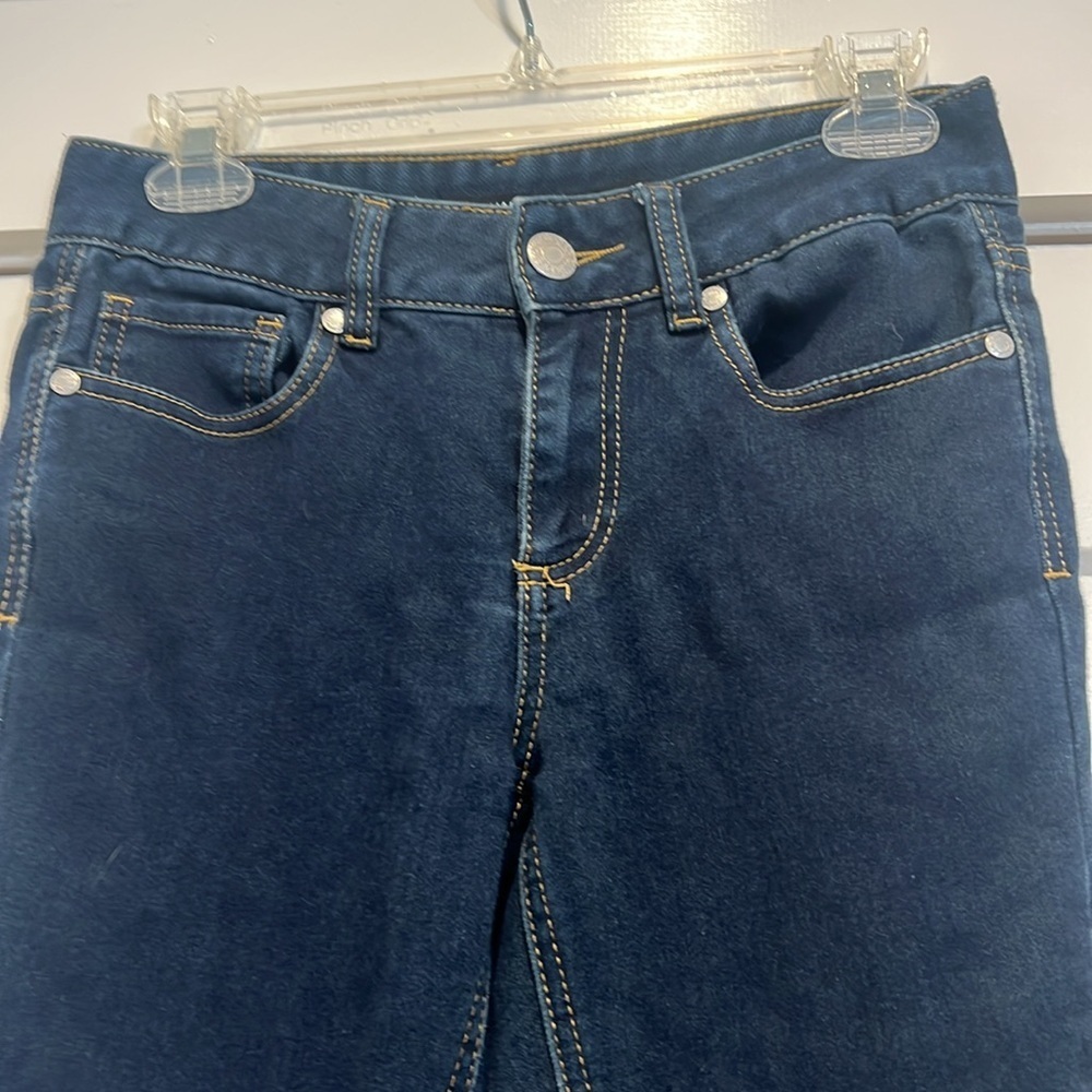 Harper Women's Blue Jeans dark denim skinny size 27. - Picture 2 of 7
